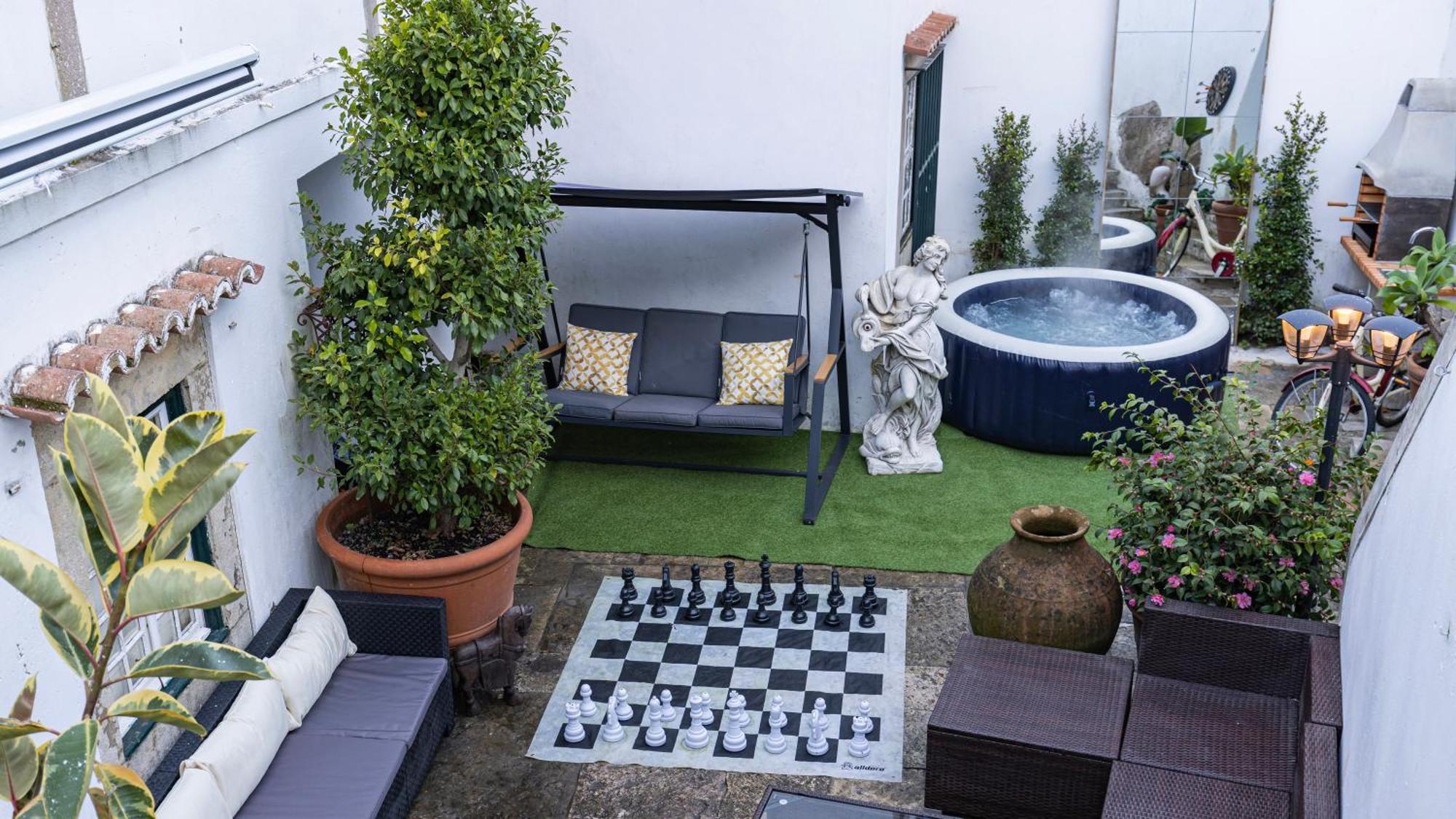Small Cozy Room In Palace Patio With Hot Tub And Snooker - Sintra Wow Εξωτερικό φωτογραφία